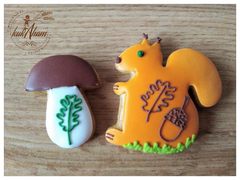 Medovník veverička hríbik